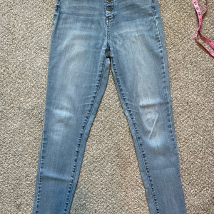 Black Label by C’est Toi High Rise Button fly Skinny Jeans Juniors Size 9‎